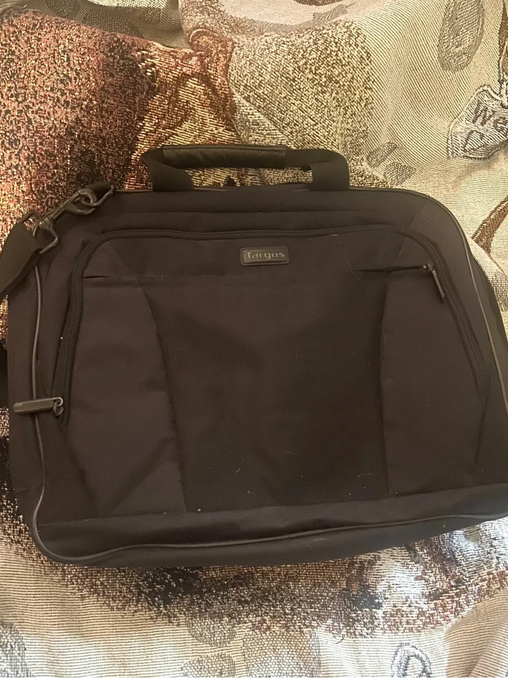 Black Men's Laptop Briefcase Shoulder Bag